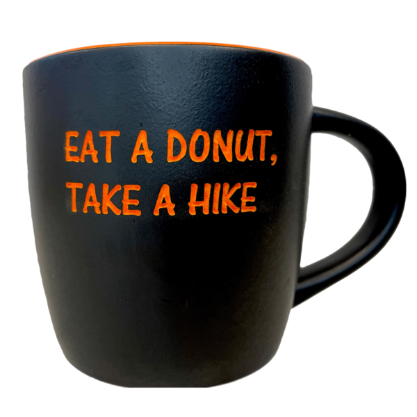 Black "Take A Hike" Mug