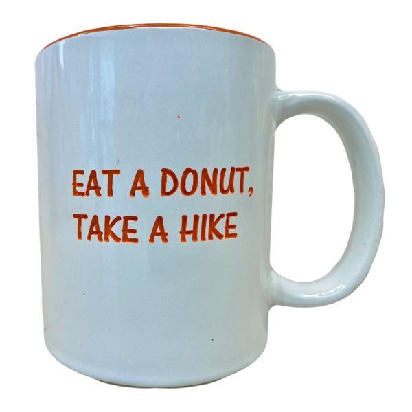 White "Take A Hike" Mug