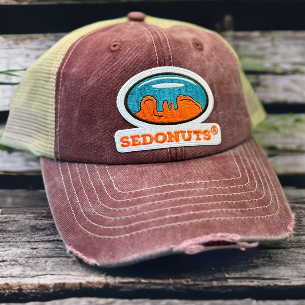 Hat Red mesh